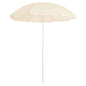 JUNG Vida Sonnenschirm mit Stahlmast Sandfarbe 180 cm