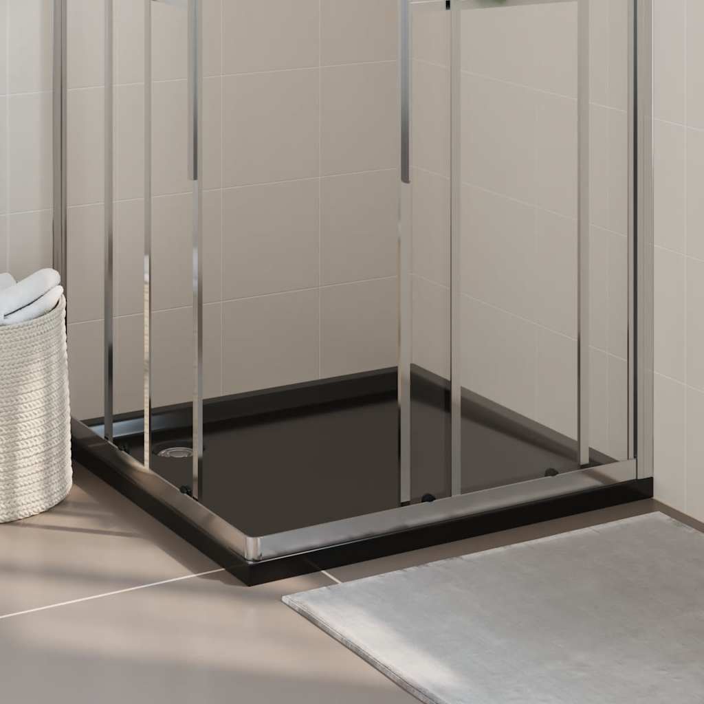 JUNG Vida Duschtasse ABS Quadratisch Schwarz 90x90 cm