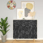 JUNG Vida Selbstklebende Möbelfolie Schwarz Steinoptik 500x90 cm PVC