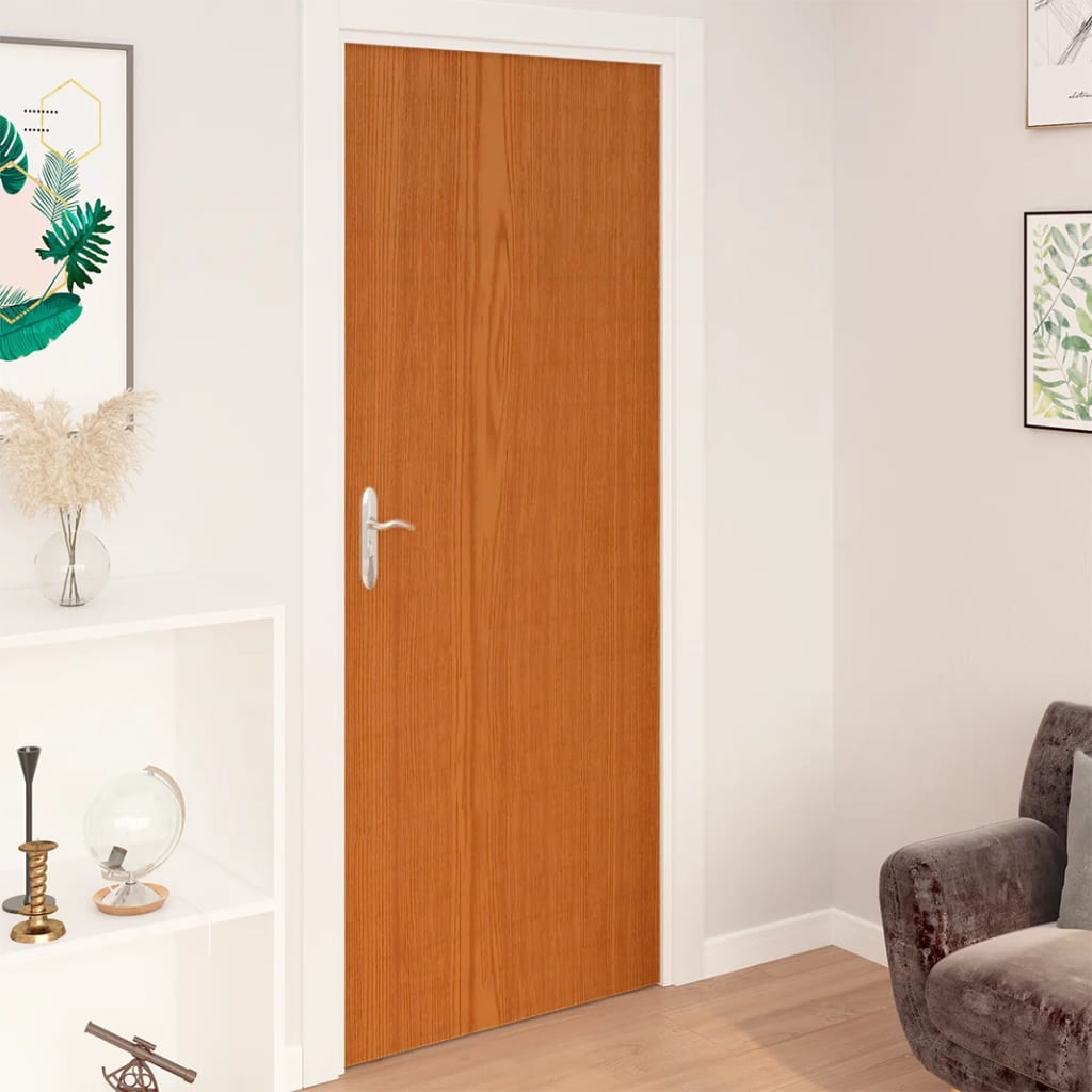 JUNG Vida Türfolien Selbstklebend 4 Stk. Helle Eiche 210x90 cm PVC