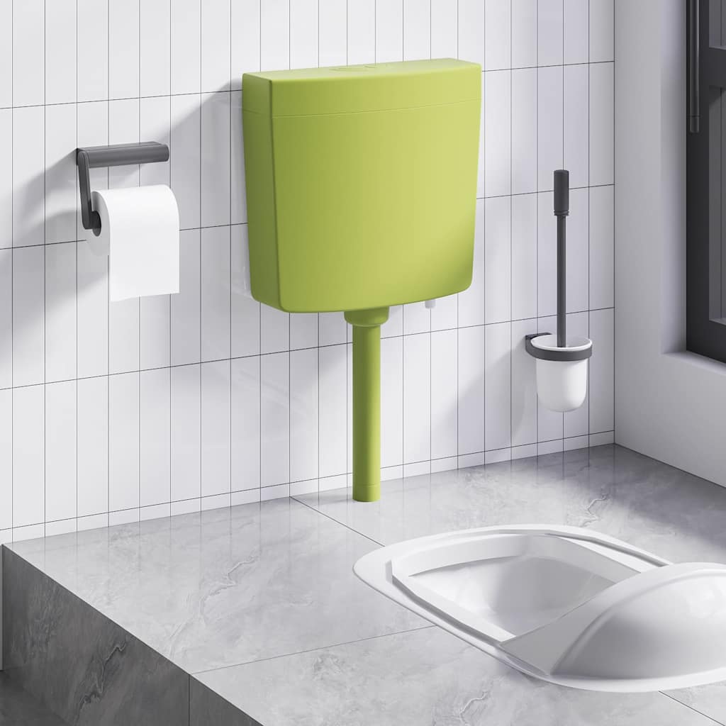 JUNG Vida Spülkasten Wasserzulauf Unten 3/6 L Olivgrün