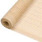 JUNG Vida Zaunblende Beige 1,2x10 m HDPE 195 g/m²