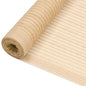 JUNG Vida Zaunblende Beige 1,5x50 m HDPE 195 g/m²