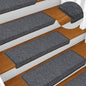 JUNG Vida Stufenmatten 15 Stk. 65x21x4 cm Dunkelgrau Rechteckiger Rand