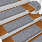 JUNG Vida Stufenmatten 15 Stk. 65x21x4 cm Hellgrau Rechteckiger Rand