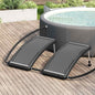 JUNG Vida Gebogene Solar-Heizpaneele für Pool 2 Stk. 110x65 cm