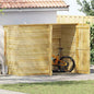 JUNG Vida Fahrradgarage 232x110x170 cm Kiefernholz Imprägniert