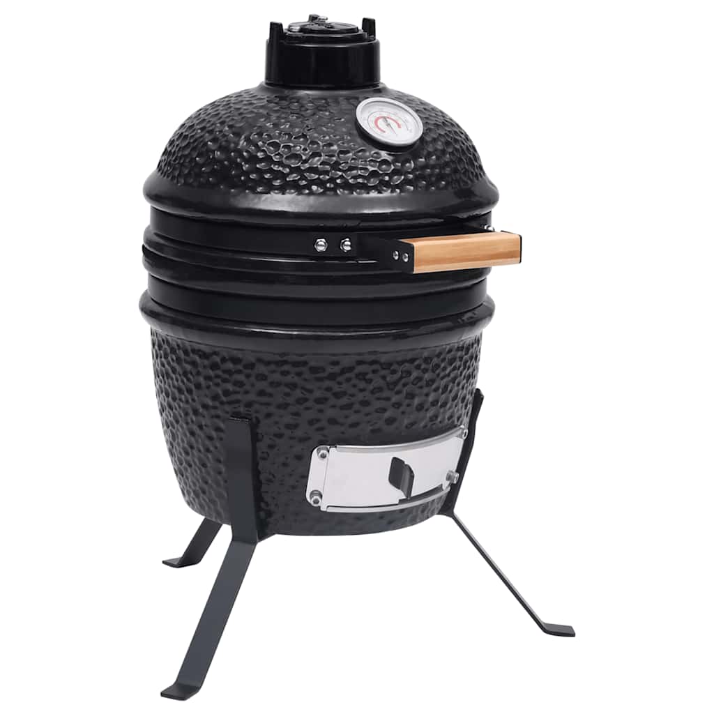 JUNG Vida 2-in-1 Kamado-Grill Smoker Keramik 56 cm Schwarz