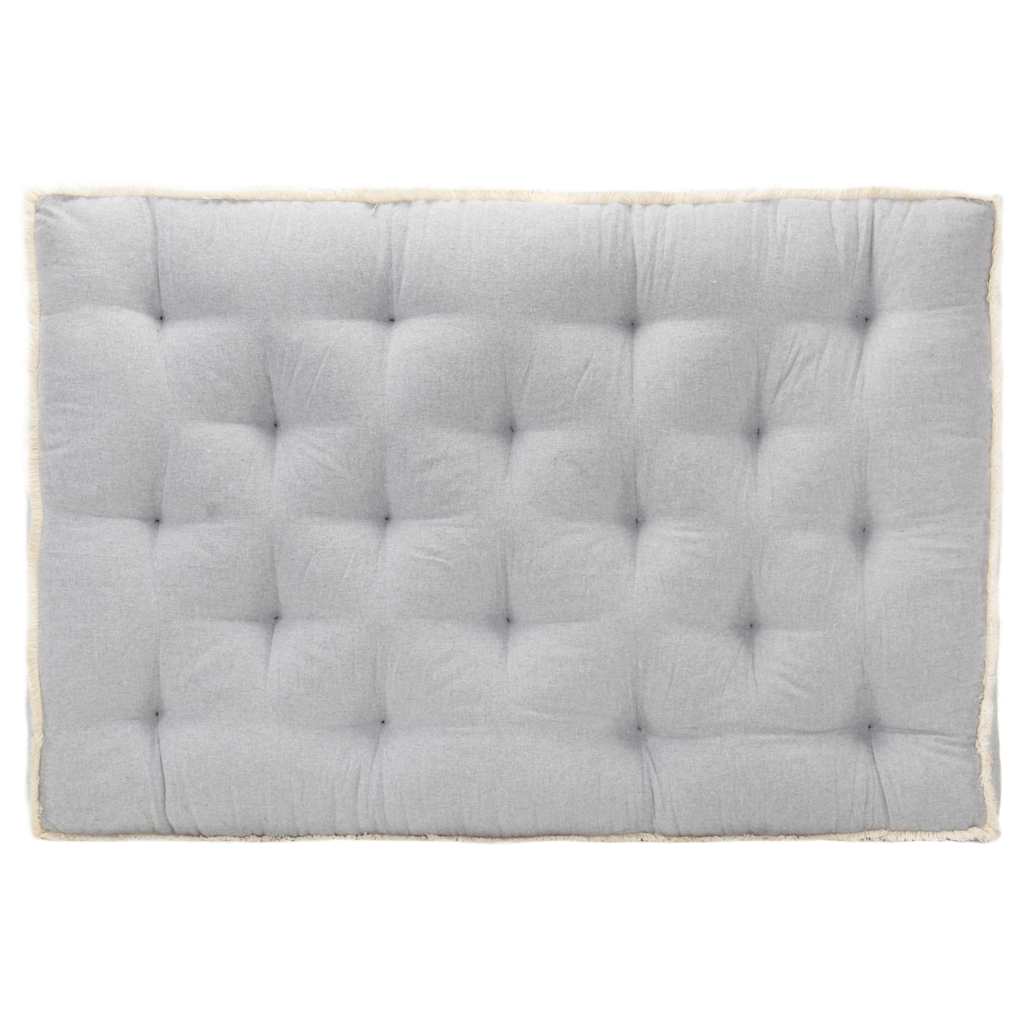 JUNG Vida Palettensofa-Kissen Grau 120x80x10 cm