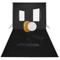 JUNG Vida Fotostudio-Set mit Softboxen, Hintergrundsystem und Reflektor
