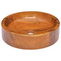 JUNG Vida Waschbecken Massivholz Teak Φ40x10 cm