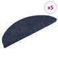 JUNG Vida Stufenmatten Selbstklebend 5 Stk. 56x17x3 cm Blau Halbrund