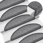 JUNG Vida Stufenmatten 10 Stk. 56x17x3 cm Dunkelgrau Halbrund