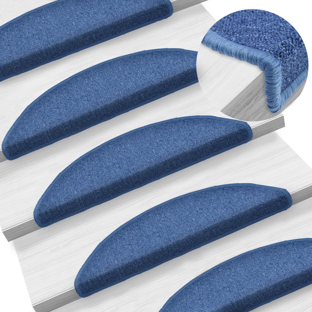 JUNG Vida Stufenmatten 10 Stk. 56x17x3 cm Blau Halbrund