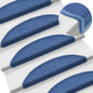 JUNG Vida Stufenmatten 10 Stk. 56x17x3 cm Blau Halbrund