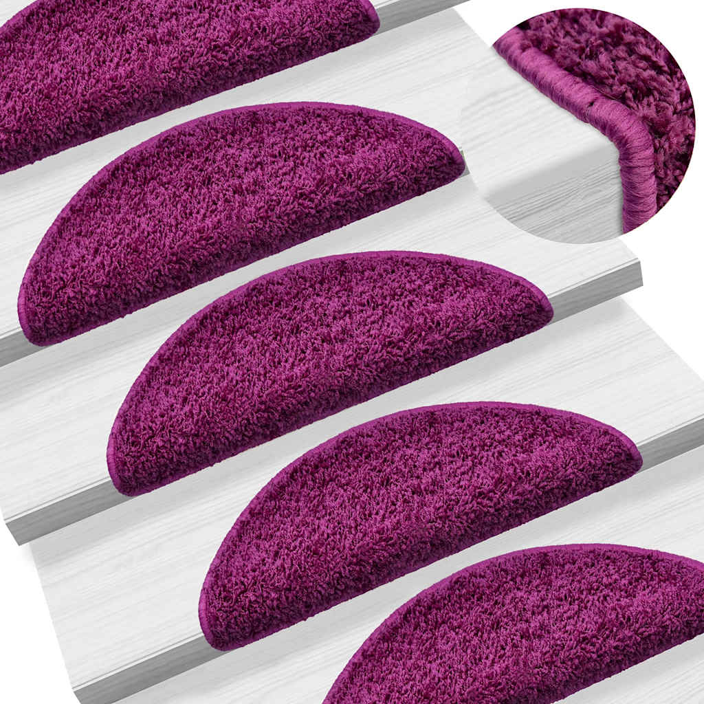 JUNG Vida Stufenmatten 10 Stk. 56x17x3 cm Violett Halbrund