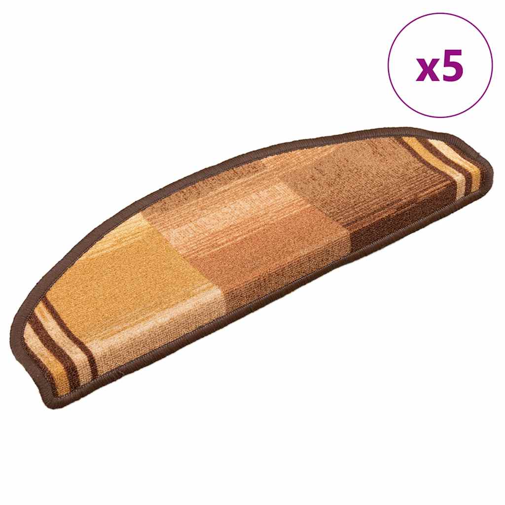 JUNG Vida Stufenmatten Selbstklebend 5 Stk. 65x21x4 cm Braun