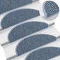 JUNG Vida Treppenmatten Selbstklebend Sisal-Optik 15 Stk. 56x17x3cm Blau