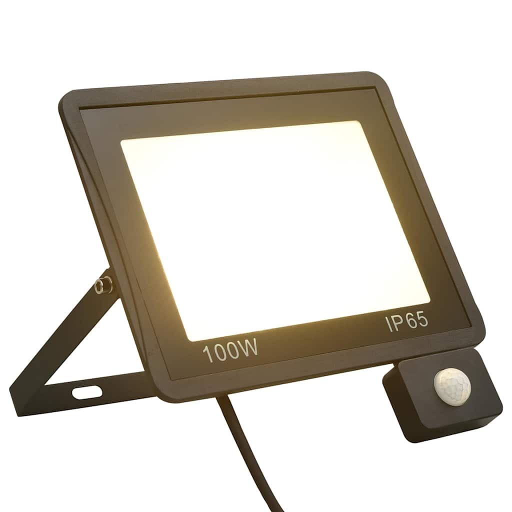 JUNG Vida LED-Fluter mit Sensor 100 W Warmweiß