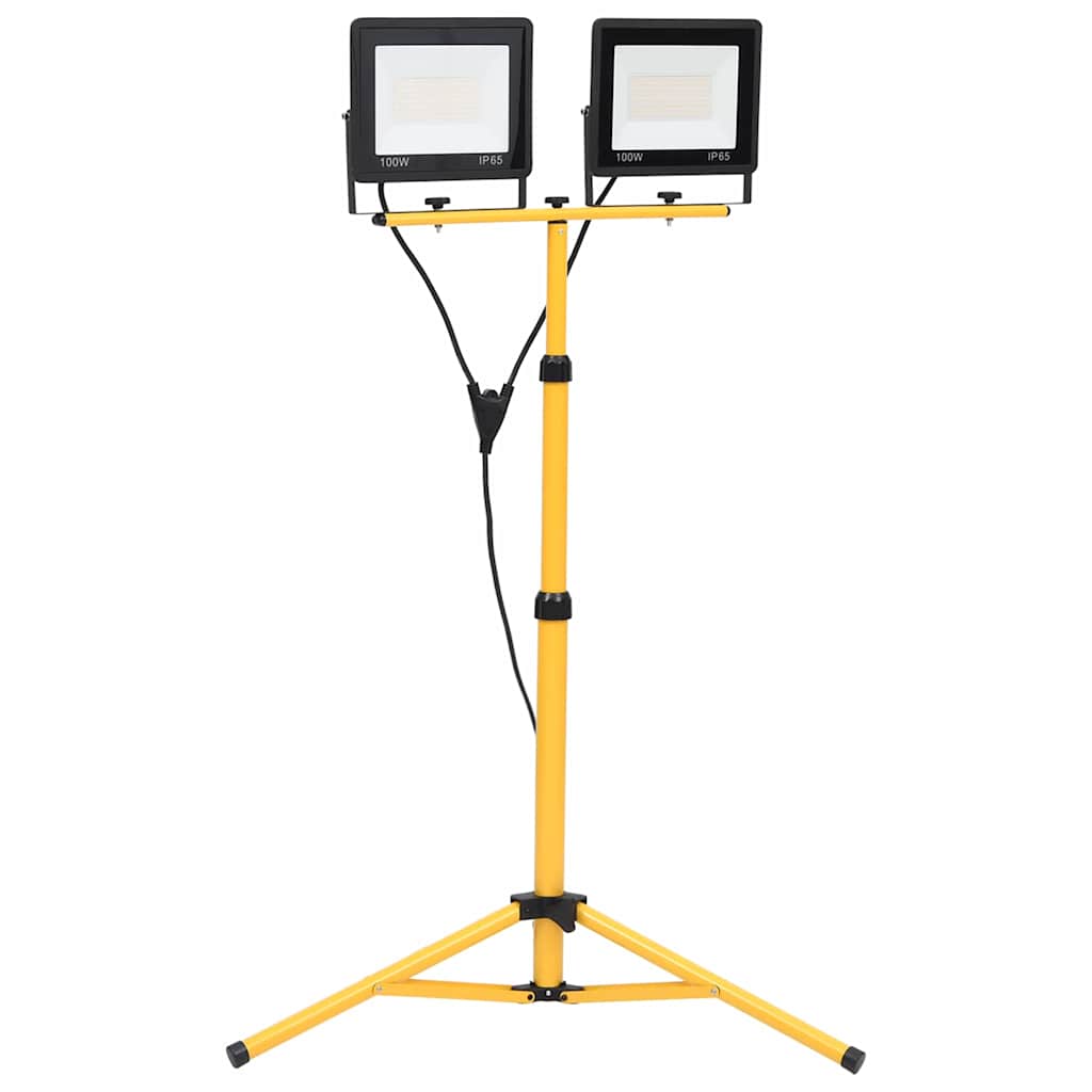 JUNG Vida LED-Fluter mit Stativ 2x100 W Warmweiß