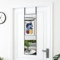 JUNG Vida Türspiegel Schwarz 30x100 cm Glas und Aluminium