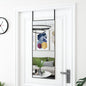 JUNG Vida Türspiegel Schwarz 40x100 cm Glas und Aluminium