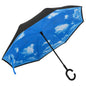 JUNG Vida Regenschirm C-Griff Schwarz 108 cm