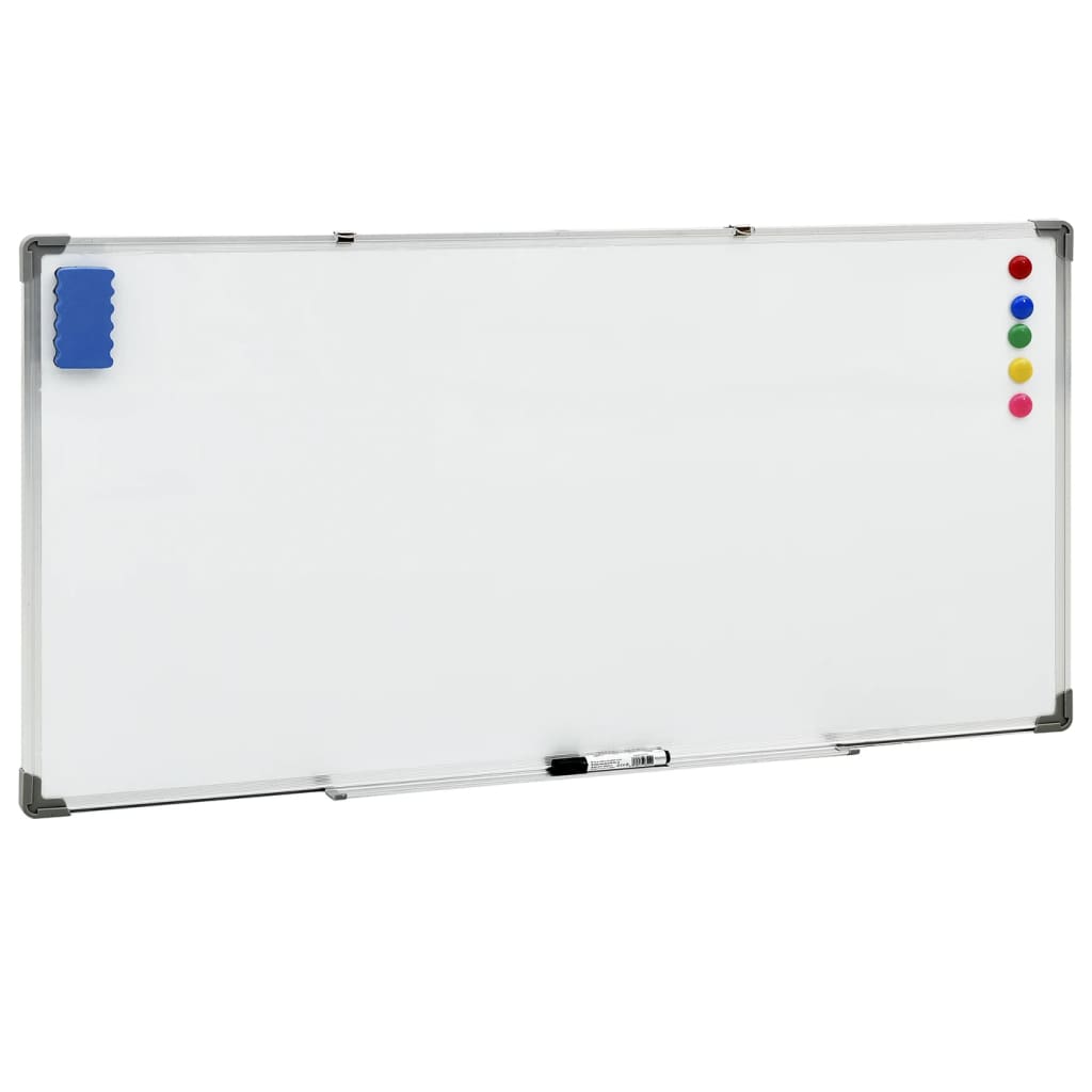 JUNG Vida Magnetisches Whiteboard Weiß 110x60 cm Stahl