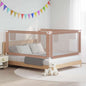 JUNG Vida Kleinkind-Bettschutzgitter Taupe 180x25 cm Stoff