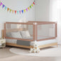 JUNG Vida Kleinkind-Bettschutzgitter Taupe 190x25 cm Stoff