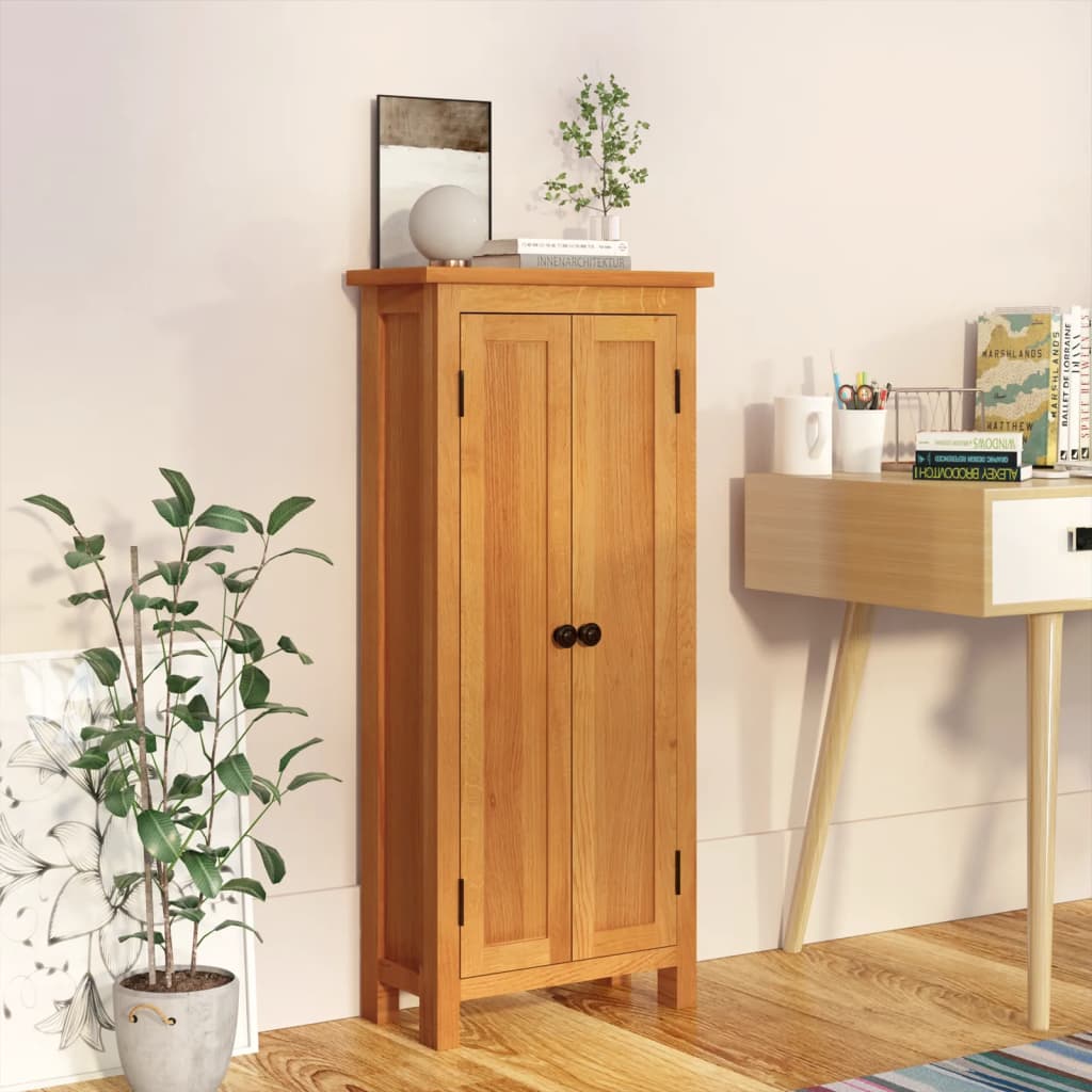 JUNG Vida Schrank 50x22x110 cm Massivholz Eiche