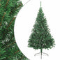 JUNG Vida Künstlicher Halb-Weihnachtsbaum mit Ständer Grün 240 cm PVC
