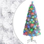 JUNG Vida Künstlicher Weihnachtsbaum mit Beleuchtung Weiß 150cm Glasfaser