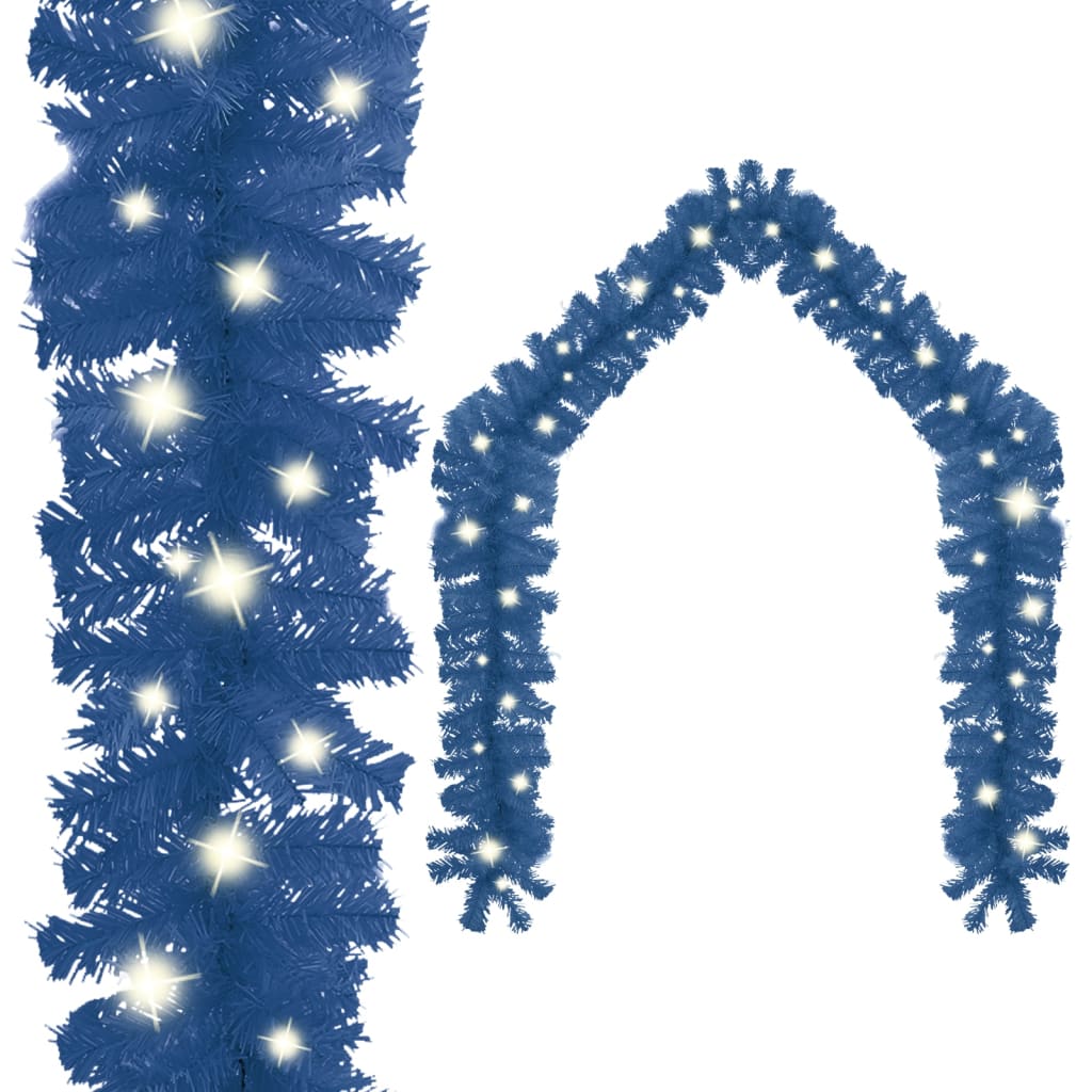 JUNG Vida Weihnachtsgirlande mit LED 10 m Blau