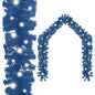 JUNG Vida Weihnachtsgirlande mit LED-Lichtern 20 m Blau