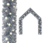 JUNG Vida Weihnachtsgirlande mit LED 10 m Silbern