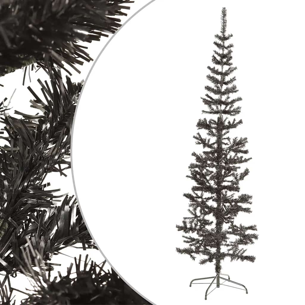 JUNG Vida Schlanker Weihnachtsbaum Schwarz 180 cm