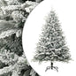 JUNG Vida Künstlicher Weihnachtsbaum Beschneit Grün 150 cm PVC PE