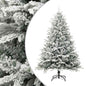 JUNG Vida Künstlicher Weihnachtsbaum Beschneit Grün 180 cm PVC PE