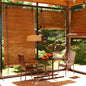 JUNG Vida 3-tlg. Garten-Essgruppe Braun