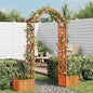 JUNG Vida Garten-Pergola mit Blumenkasten Massivholz Tanne