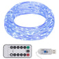 JUNG Vida LED-Lichterkette mit 300 LEDs Blau 30 m