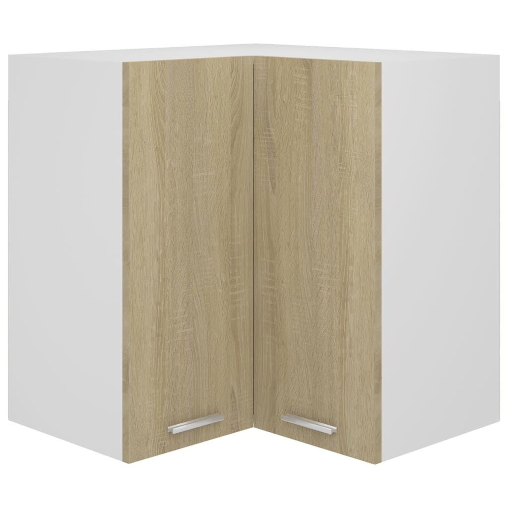JUNG Vida Eckhängeschrank Lyon Sonoma-Eiche 57x57x60 cm Holzwerkstoff