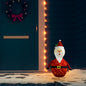 JUNG Vida Weihnachtsdeko Weihnachtsmann LED Luxus-Gewebe 60 cm