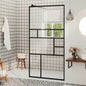 JUNG Vida Duschwand für Begehbare Dusche mit Klarem ESG Glas 80x195 cm