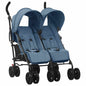 JUNG Vida Geschwisterwagen Marineblau Stahl