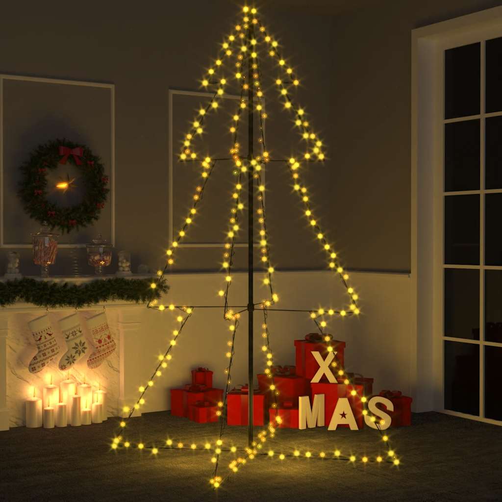 JUNG Vida Weihnachtsbaum in Kegelform 240 LEDs Indoor Outdoor 118x180 cm