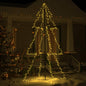 JUNG Vida Weihnachtsbaum in Kegelform 300 LEDs Indoor & Outdoor 120x220cm