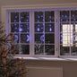 JUNG Vida Lichterketten Stern und Mond Fernbedienung 138 LED Blau