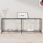 JUNG Vida Konsolentisch Transparent 200x35x75,5 cm Hartglas